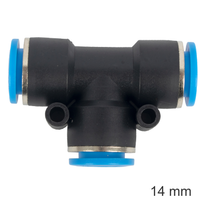 (image for) Pu Hose Fitting Tee 14mm