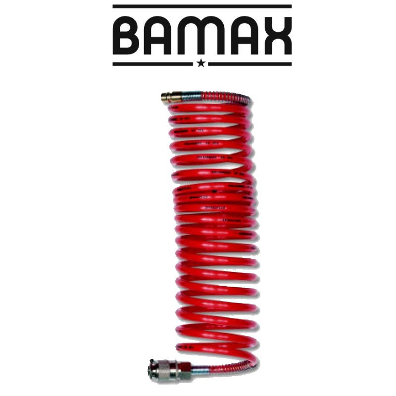 (image for) Spiral Hose 5m X 6mm X 8mm W/quick Coupler Bx15ru5-6