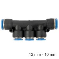 (image for) Pu Hose Fitting Manifold 12mm-10mm