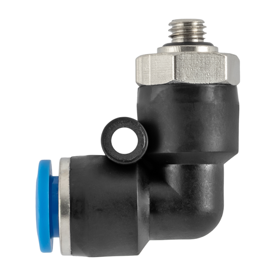 (image for) Elbow 6mm-m5 M Pu Hose Fitting