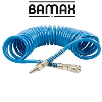 (image for) Spiral Polyp Hose Blue 8mmx12mmx8m With Quick Couplers Bx15pu8-8