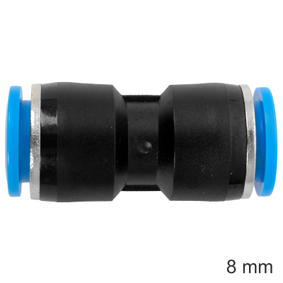 (image for) Pu Hose Fitting Equal Joiner 8mm