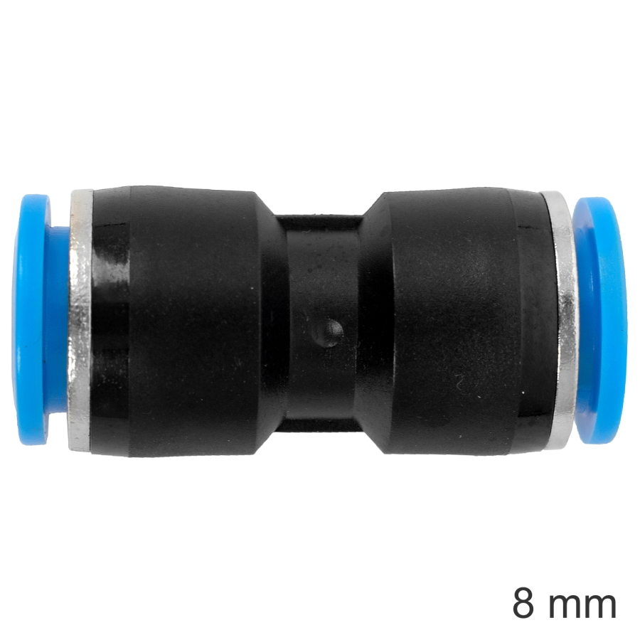 (image for) Pu Hose Fitting Equal Joiner 8mm