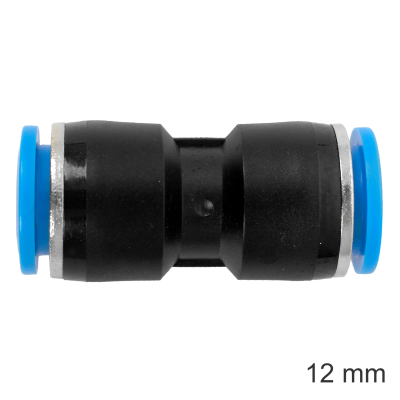 (image for) Pu Hose Fitting Equal Joiner 12mm