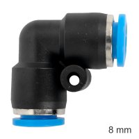 (image for) Pu Hose Fitting Elbow 8mm