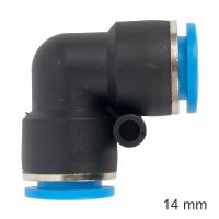 (image for) Pu Hose Fitting Elbow 14mm