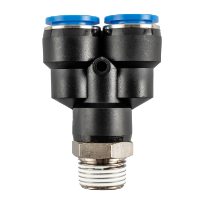 (image for) Pu Hose Fitting Y Joint 16mm - 1/2'm