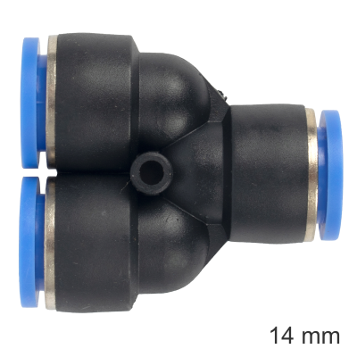 (image for) Pu Hose Fitting Y Joint 14mm