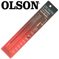 Jewelers Metal Piercing Saw Blades 61tpi Plain End 6pc (image for) Jewelers Metal Piercing Saw Blades 61tpi Plain End 6pc