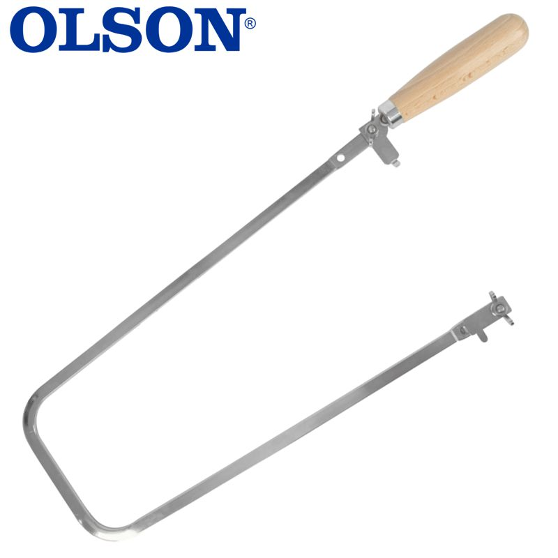 (image for) Scroll / Fret Saw Frame 250mm Deep 5' Plain End Blade