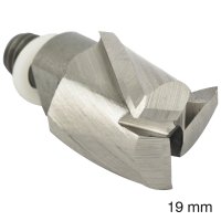 Cutter 19mm /lock Morticer For Aluminium New Screw Type (image for) Cutter 19mm /lock Morticer For Aluminium New Screw Type