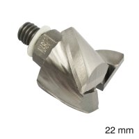 Cutter 22mm /lock Morticer For Aluminium New Screw Type (image for) Cutter 22mm /lock Morticer For Aluminium New Screw Type