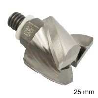 Cutter 25mm /lock Morticer For Aluminium New Screw Type (image for) Cutter 25mm /lock Morticer For Aluminium New Screw Type