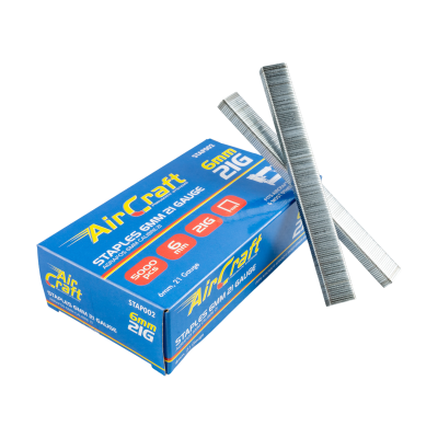 (image for) Staples 6mm 21 Gauge 5000 Per Box