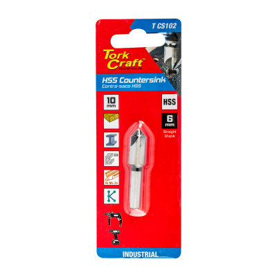 (image for) Countersink Hss 10mm 90deg. 5flute 3/8