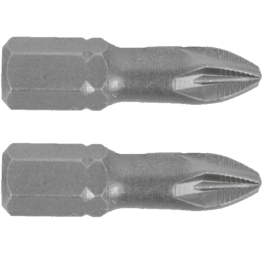 (image for) Pozi.2 X 25mm Ins.bit 2/card