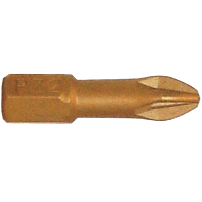 (image for) Pozi 2 X 25mm Insert Bit Torsion Titanium Coated Pz2