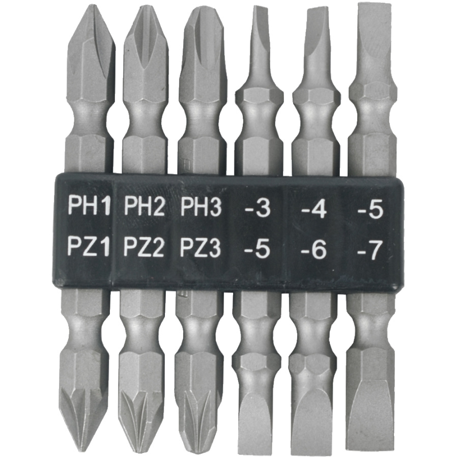 (image for) S/d Dbl.end Set Ph/pz/sl 6pce