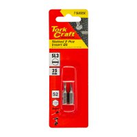 S/d Insert Bit 3mmx25mm 2/card (image for) S/d Insert Bit 3mmx25mm 2/card