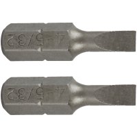 S/d Insert Bit 4mmx25mm 2/card (image for) S/d Insert Bit 4mmx25mm 2/card