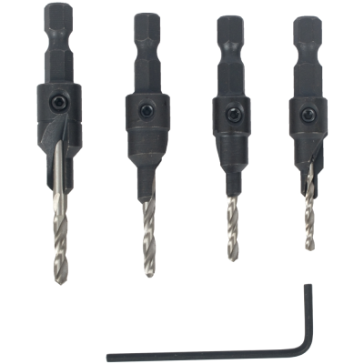 (image for) Screw Pilot Set 5pce Carded