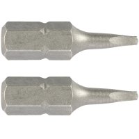 (image for) Square Recess Insert Bit No.0x25mm 2/card