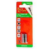 (image for) Torx Tx 35 Classic Insert Bit 25mm 2pc Carded