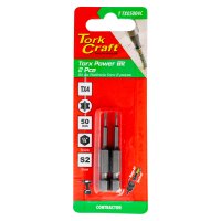 (image for) Torx Tx 4 Classic Power Bit 50mm 2pc Carded