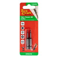 Torx Tx 5 Classic Power Bit 50mm 2pc Carded (image for) Torx Tx 5 Classic Power Bit 50mm 2pc Carded