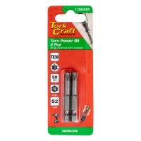 (image for) Torx Tx 30 Classic Power Bit 50mm 2pc Carded