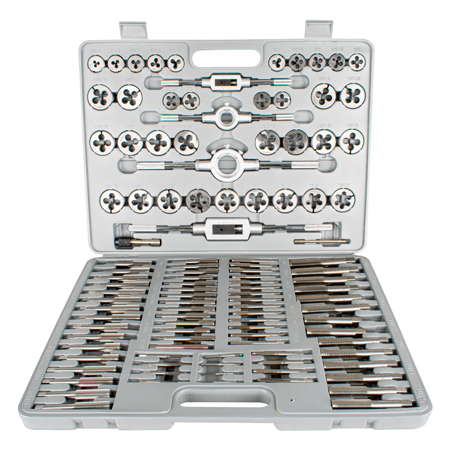 (image for) Tap & Die Set 110 Pce - Carbon Steel 2 - 18mm Blow Mould Case