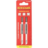 U-shank Jigsaw Blade 10tpi Wood 2.5mm Reverse Tooth 2pc (image for) U-shank Jigsaw Blade 10tpi Wood 2.5mm Reverse Tooth 2pc
