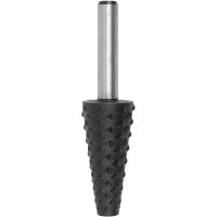 Rotary Rasp Conical 11mm X 30mm X 1/4' Shank (image for) Rotary Rasp Conical 11mm X 30mm X 1/4' Shank