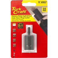 3 In 1 Rotary Rasp Cyl. / Hole Saw / Plug Cutter 25mm X 35mm (image for) 3 In 1 Rotary Rasp Cyl. / Hole Saw / Plug Cutter 25mm X 35mm