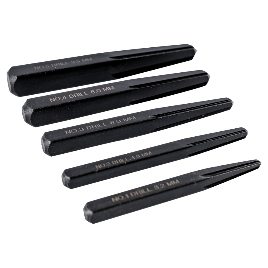 (image for) Square Screw Extractor Set 5pce
