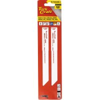 (image for) Sabre Saw Blade 200 X 2.5mm 10tpi Wood, Metal, Pvc,al 2pc