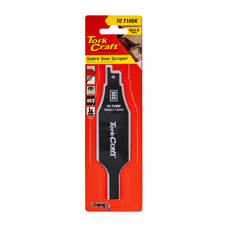 (image for) Sabre Saw Scraper Hcs 10mm X 1.5mm