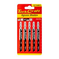 (image for) T-shank Jigsaw Blade Fast Cut For Wood 4mm 6tpi 5pc