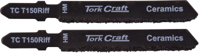 (image for) T-Shank Jigsaw Blade For Ceramics 77mm 2-Pack