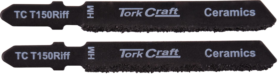 (image for) T-Shank Jigsaw Blade For Ceramics 77mm 2-Pack