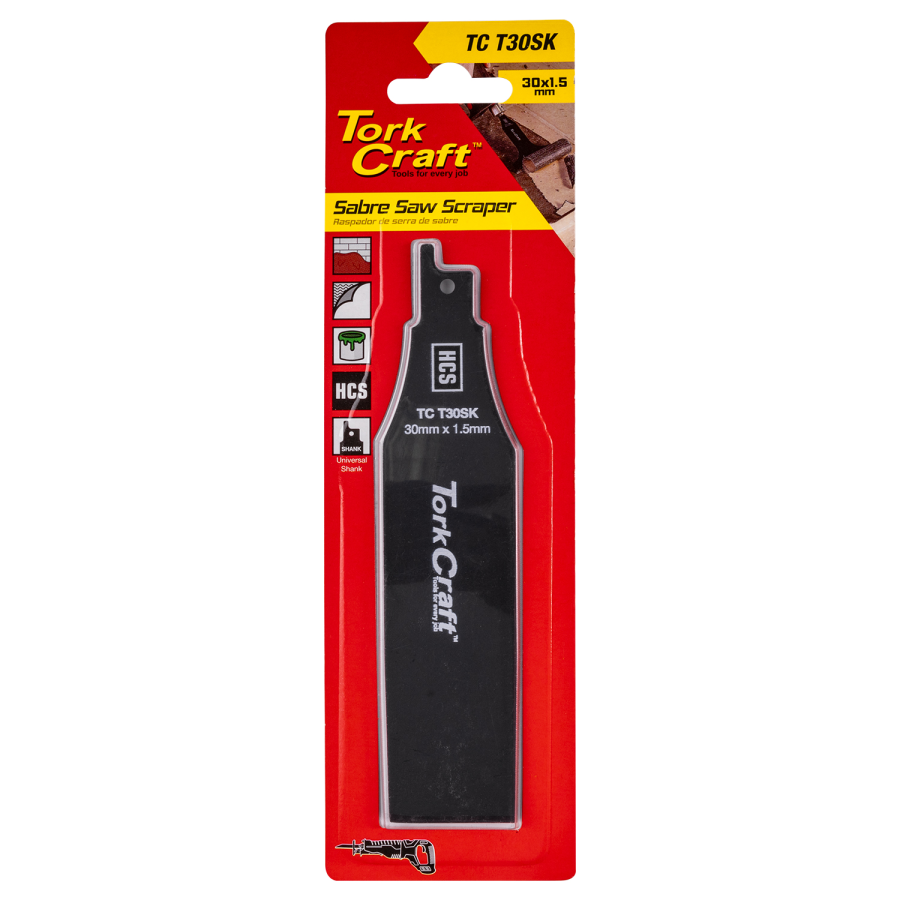 (image for) Sabre Saw Scraper Hcs 30mm X 1.5mm