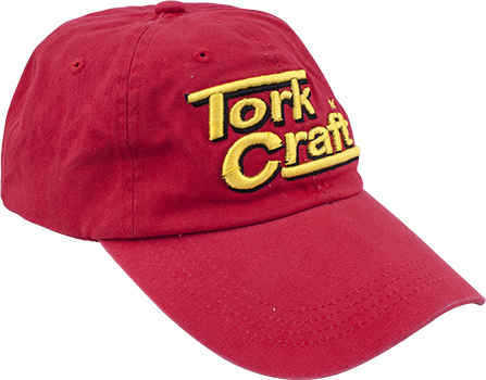 (image for) Tork Craft Base Ball Cap Red Adjustable (one Size Fits All)