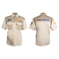 Vermont Mens Bush Shirt Khaki 100% Cotton 2xl (image for) Vermont Mens Bush Shirt Khaki 100% Cotton 2xl