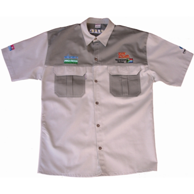(image for) Vermont Mens Bush Shirt Khaki 100% Cotton 4xl
