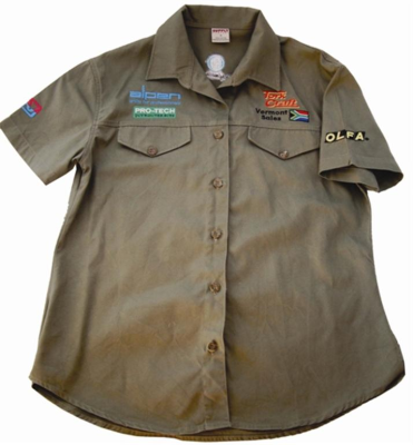 (image for) Vermont Ladies Blouse Long Sleeve Olive 2x-large