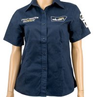 Alpen Sprint Mast Ladies Navy Cotton Blue Small (image for) Alpen Sprint Mast Ladies Navy Cotton Blue Small