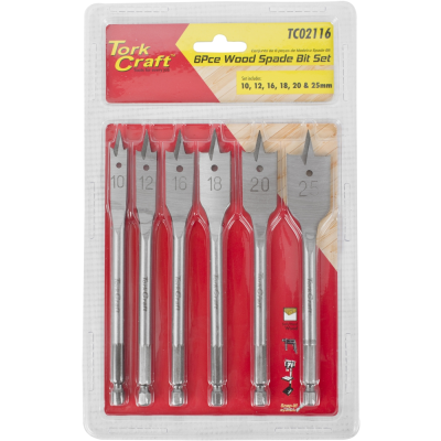 (image for) Spade Bit Set 6pce