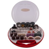 Tork Craft Mini Rotary Tool Accessory Kit 180 Piece (image for) Tork Craft Mini Rotary Tool Accessory Kit 180 Piece