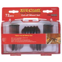 Tork Craft Cut-Off Wheel Set 72 Piece Mini (image for) Tork Craft Cut-Off Wheel Set 72 Piece Mini