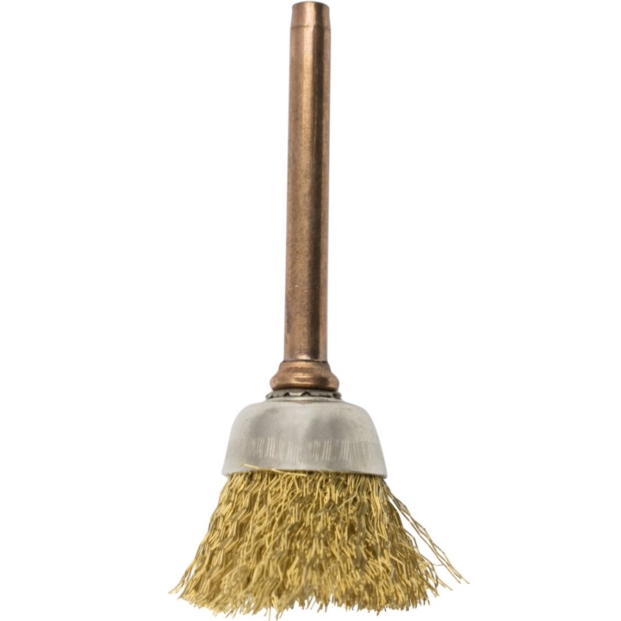 (image for) Tork Craft Mini Brass Brush Cup 12.7mm 3.2mm Shank